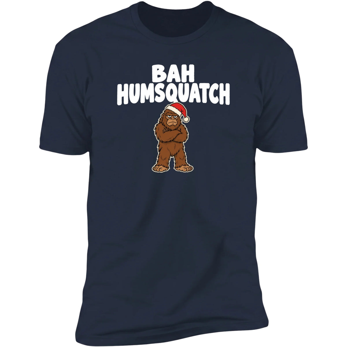 Bah Humsquatch tee, Navy