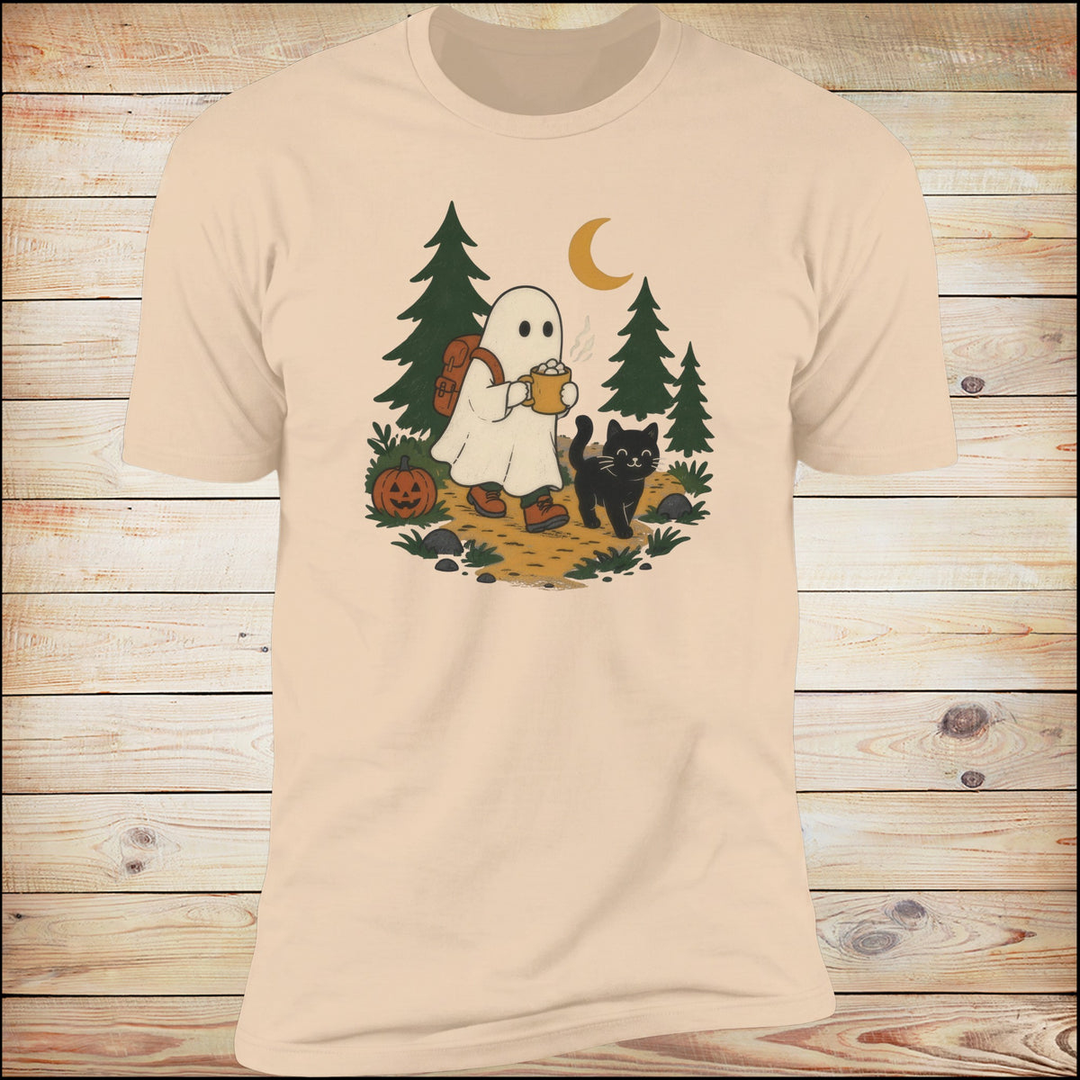 Little Ghost Hiker tee