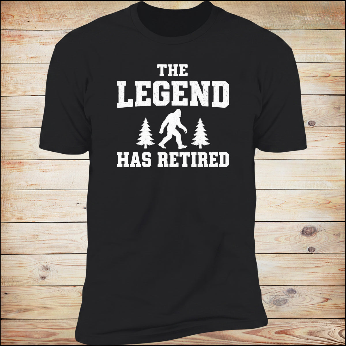 The Legend Has Retired Silhouette | Unisex Tee
