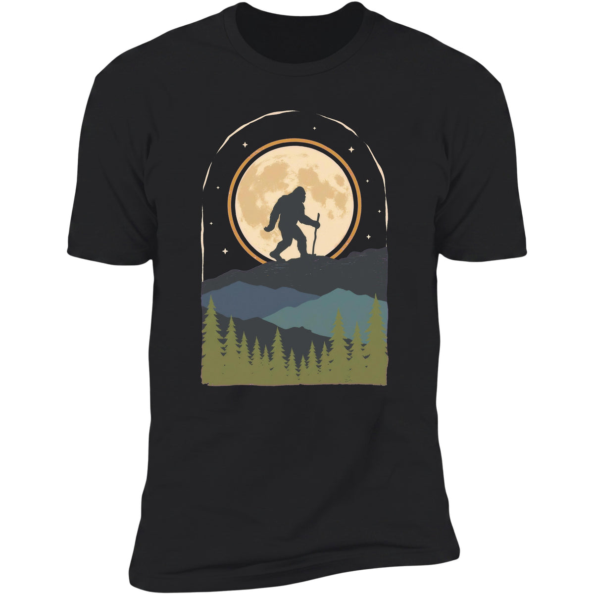 Moonlit Ridge Bigfoot | Unisex Tee
