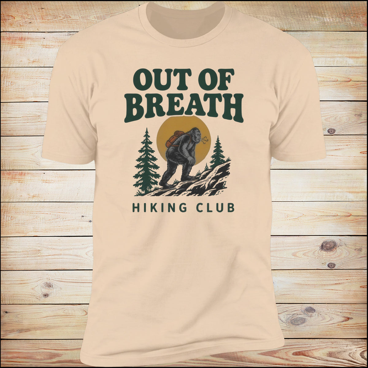 Out of Breath Hiking Club | Unisex Tee