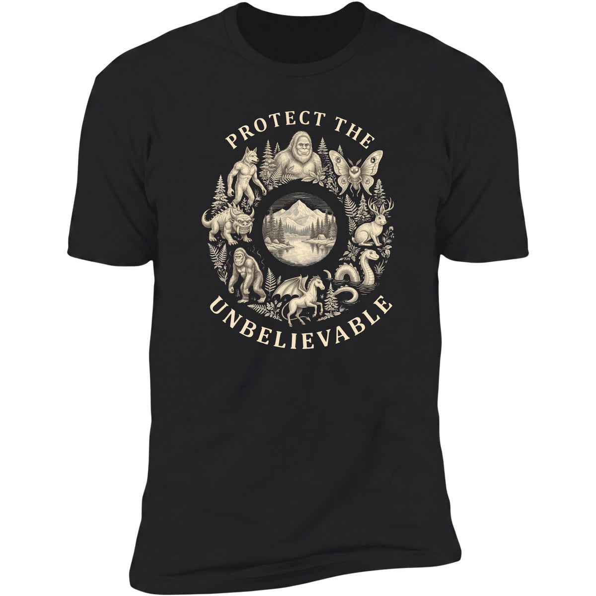 Protect The Unbelievable tee, Black