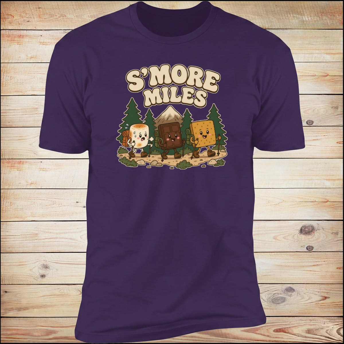 S'more Miles tee, Purple