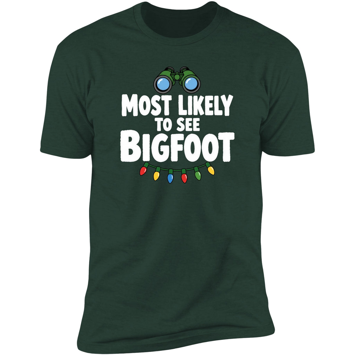 most-likely-to-see-bigfoot forest-green swatch