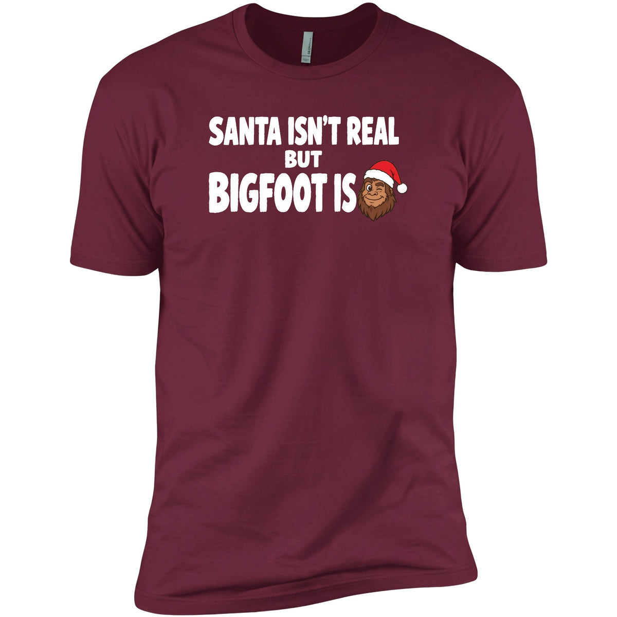 santa-isnt-real maroon swatch