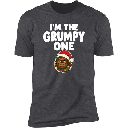 I'm The Grumpy One tee, Dark Heather