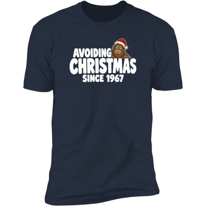 Avoiding Christmas Since 1967 tee, Navy