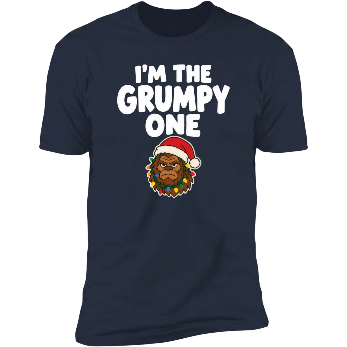 I'm The Grumpy One tee, Navy