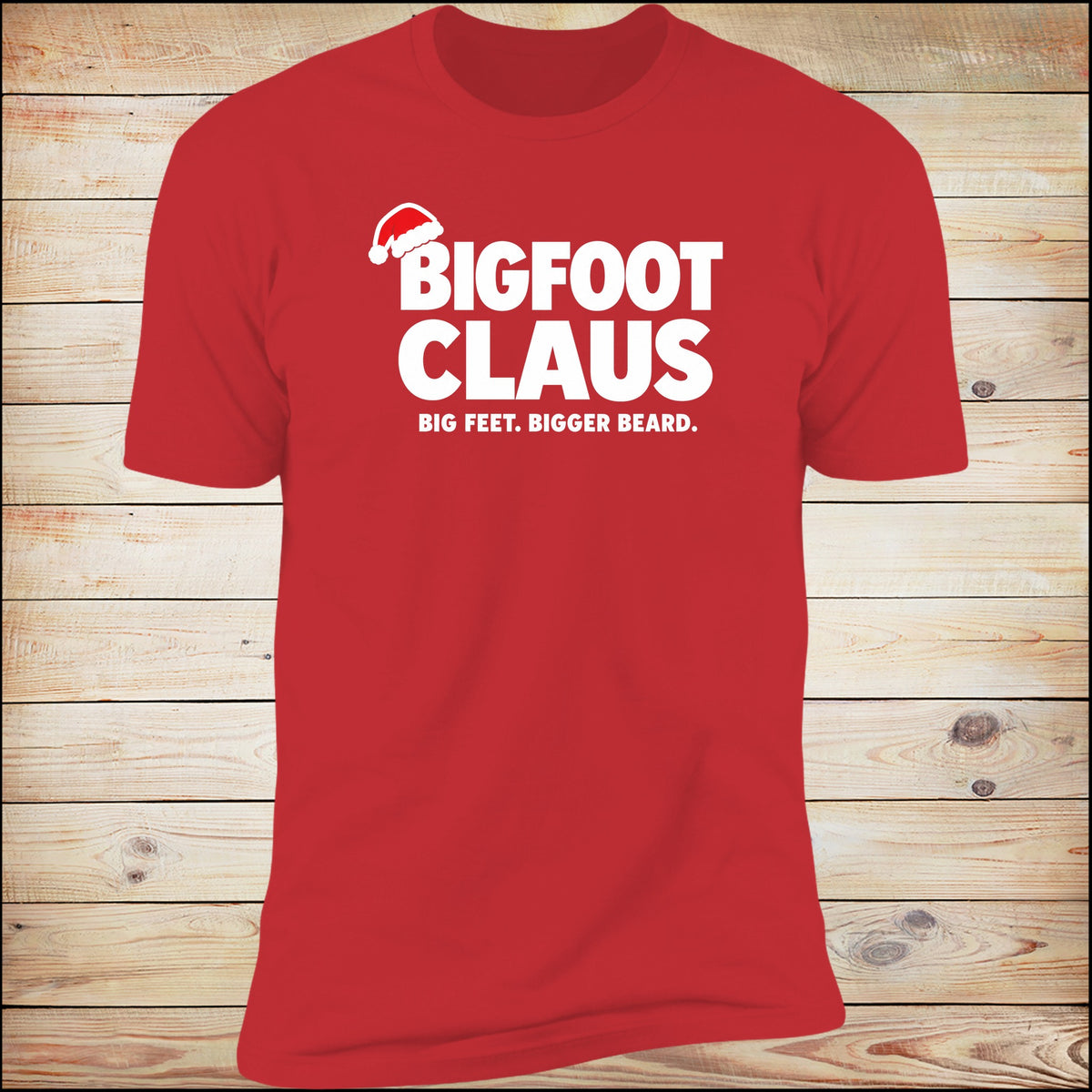Bigfoot Claus | Unisex Tee