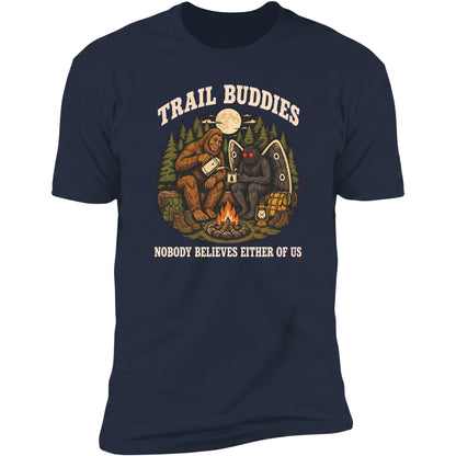 Trail Buddies tee in Navy