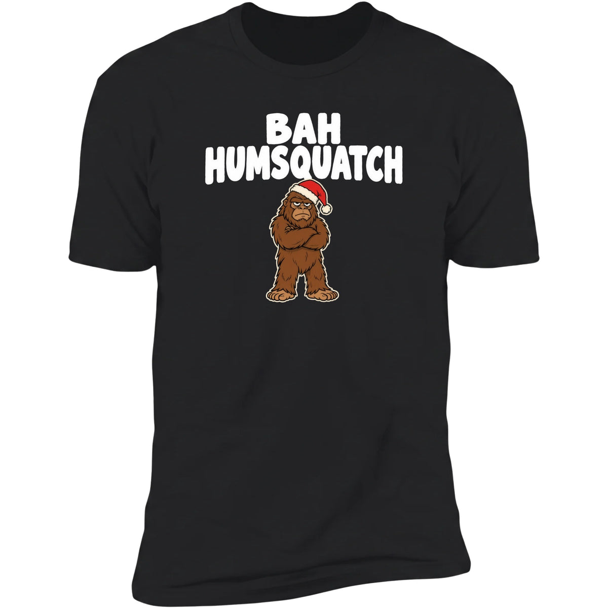 Bah Humsquatch tee, Black