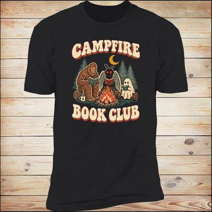 Campfire Book Club tee