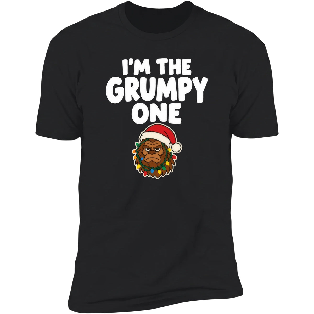 I'm The Grumpy One tee, Black