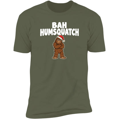 Bah Humsquatch tee, Military Green