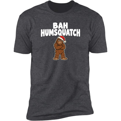 Bah Humsquatch tee, Dark Heather