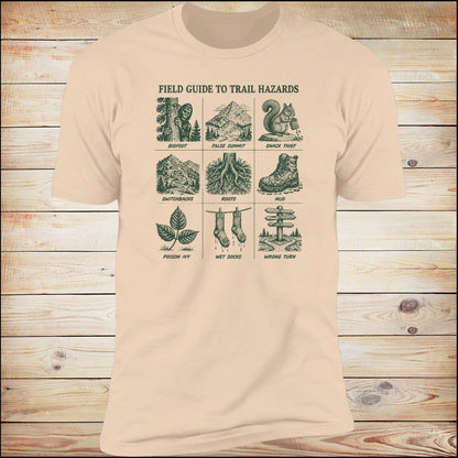Field Guide To Trail Hazards tee