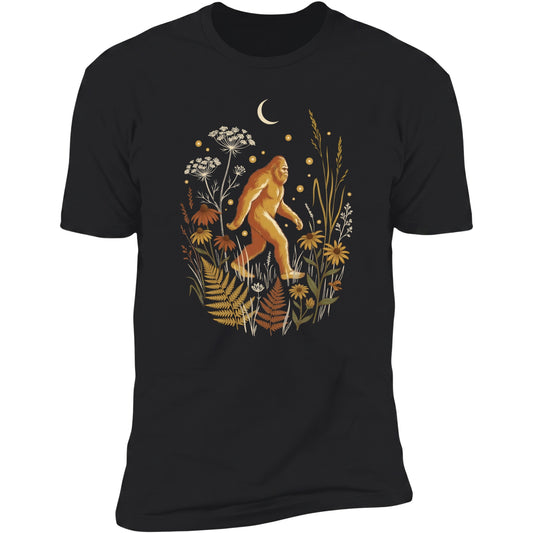 Bigfoot Firefly Meadow tee in Black