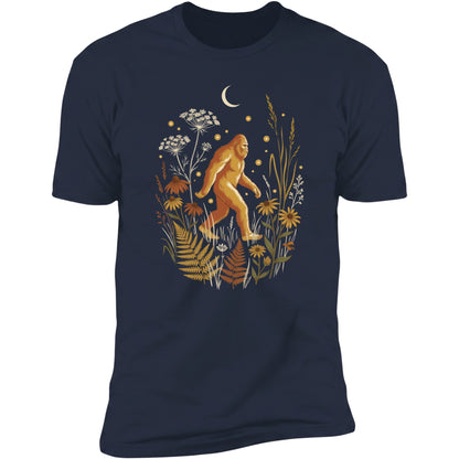 Bigfoot Firefly Meadow tee in Navy