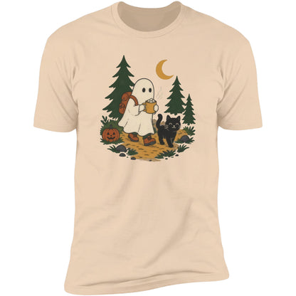 Little Ghost Hiker tee in Natural