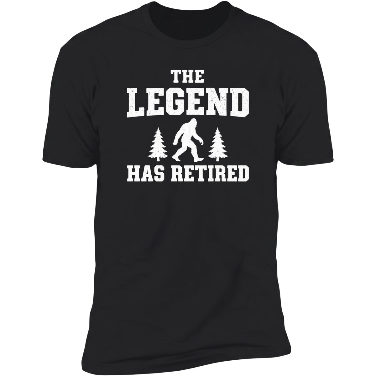 The Legend Has Retired Silhouette | Unisex Tee