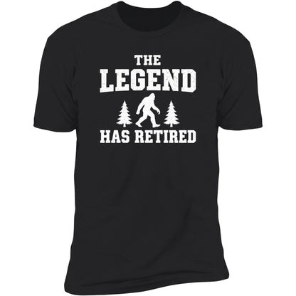 The Legend Has Retired Silhouette | Unisex Tee