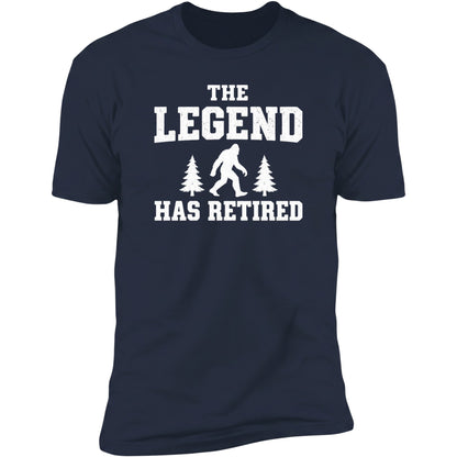 The Legend Has Retired Silhouette | Unisex Tee