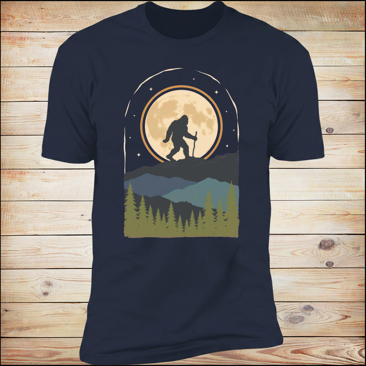 Moonlit Ridge Bigfoot | Unisex Tee