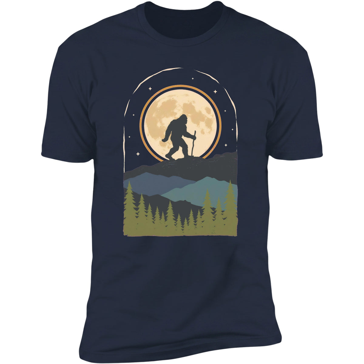 Moonlit Ridge Bigfoot | Unisex Tee