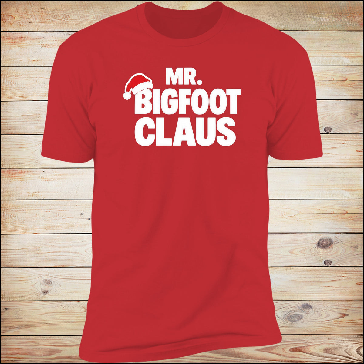 Mr. Bigfoot Claus | Unisex Tee