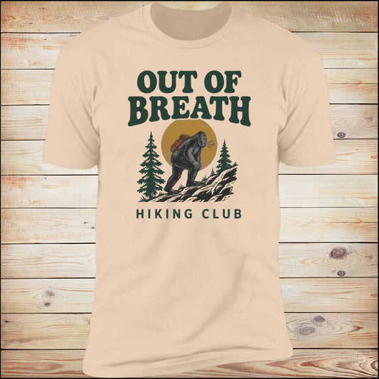 Out of Breath Hiking Club | Unisex Tee