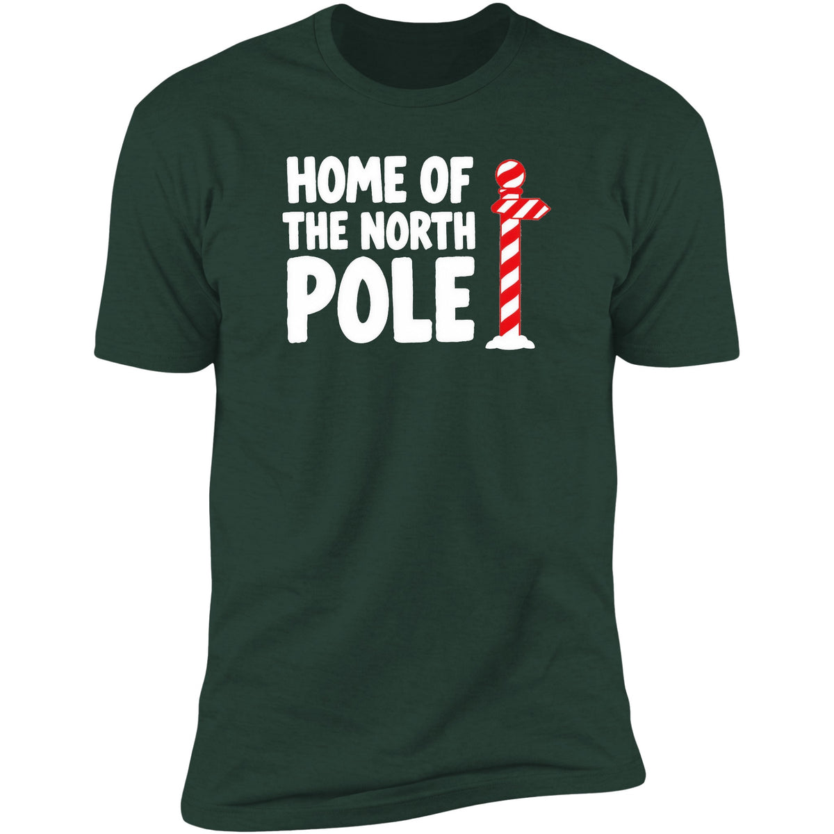 home-of-the-north-pole forest-green swatch