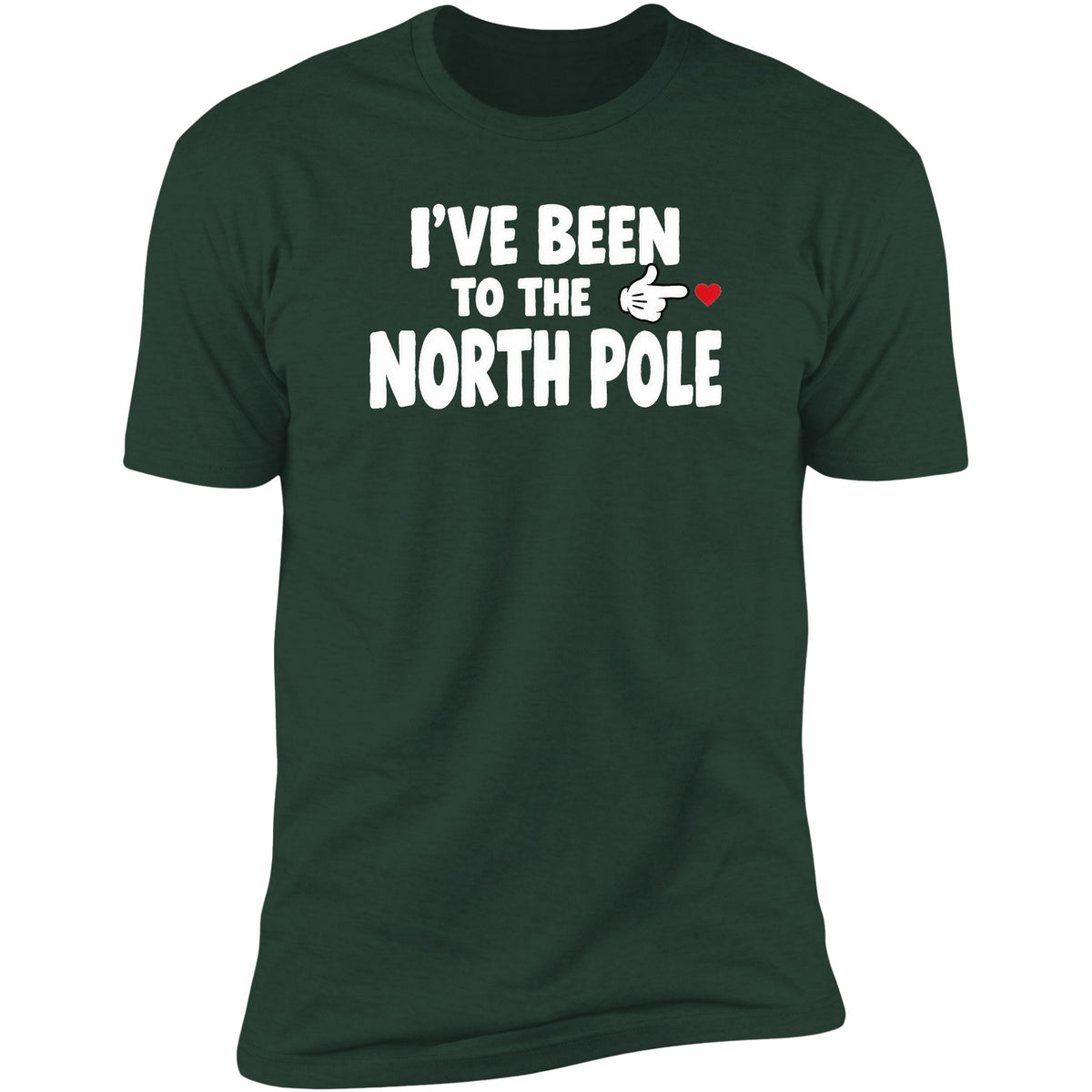 ive-been-to-the-north-pole forest-green swatch