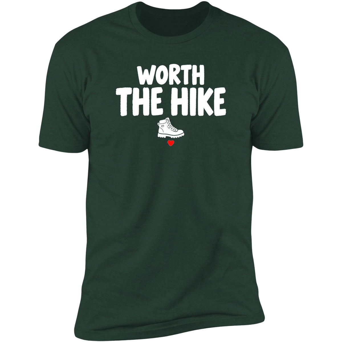 worth-the-hike forest-green swatch
