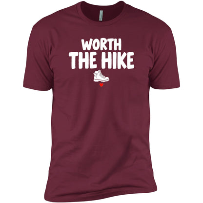 worth-the-hike maroon swatch