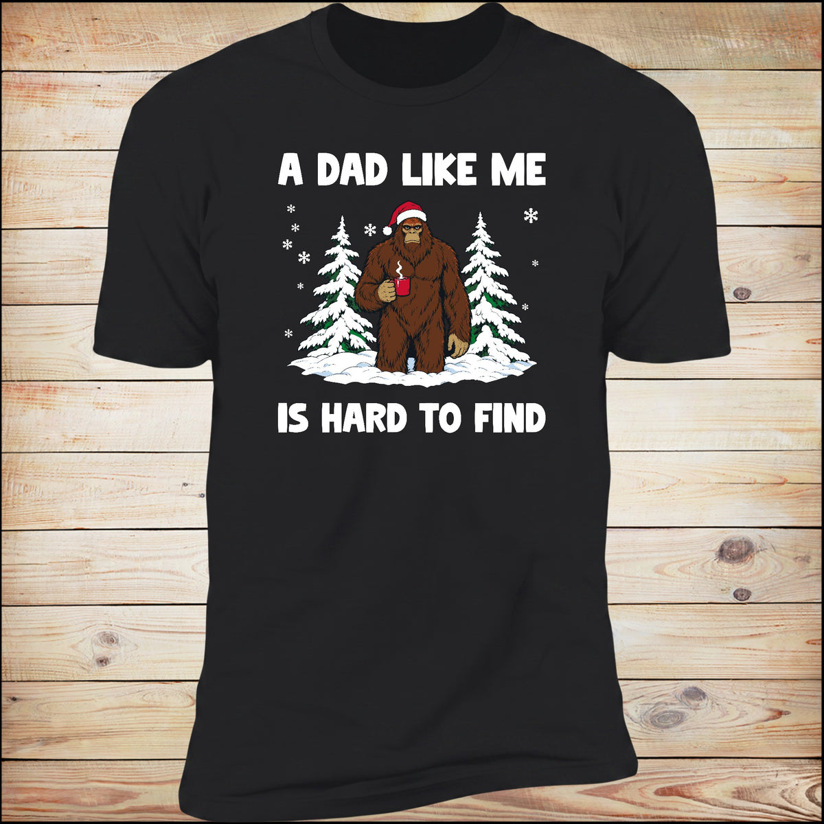 A Dad Like Me Is Hard To Find tee in black