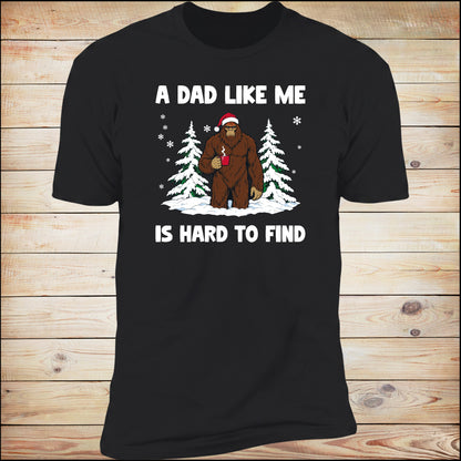 A Dad Like Me Is Hard To Find tee in black