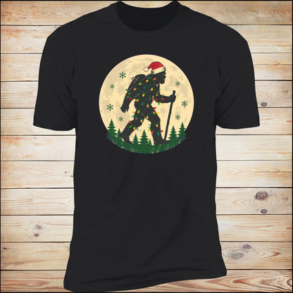 Bigfoot Christmas Lights Hike tee