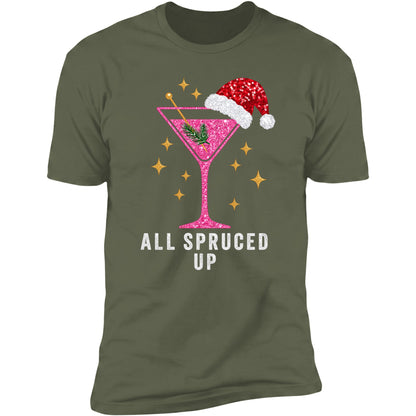 All Spruced Up tee in Military Green