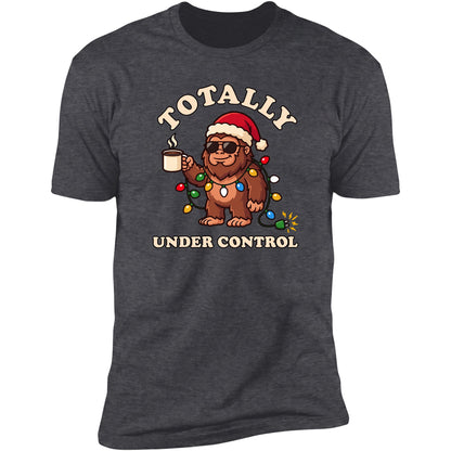 Totally Under Control tee in Dark Heather