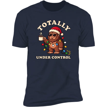 Totally Under Control tee in Navy